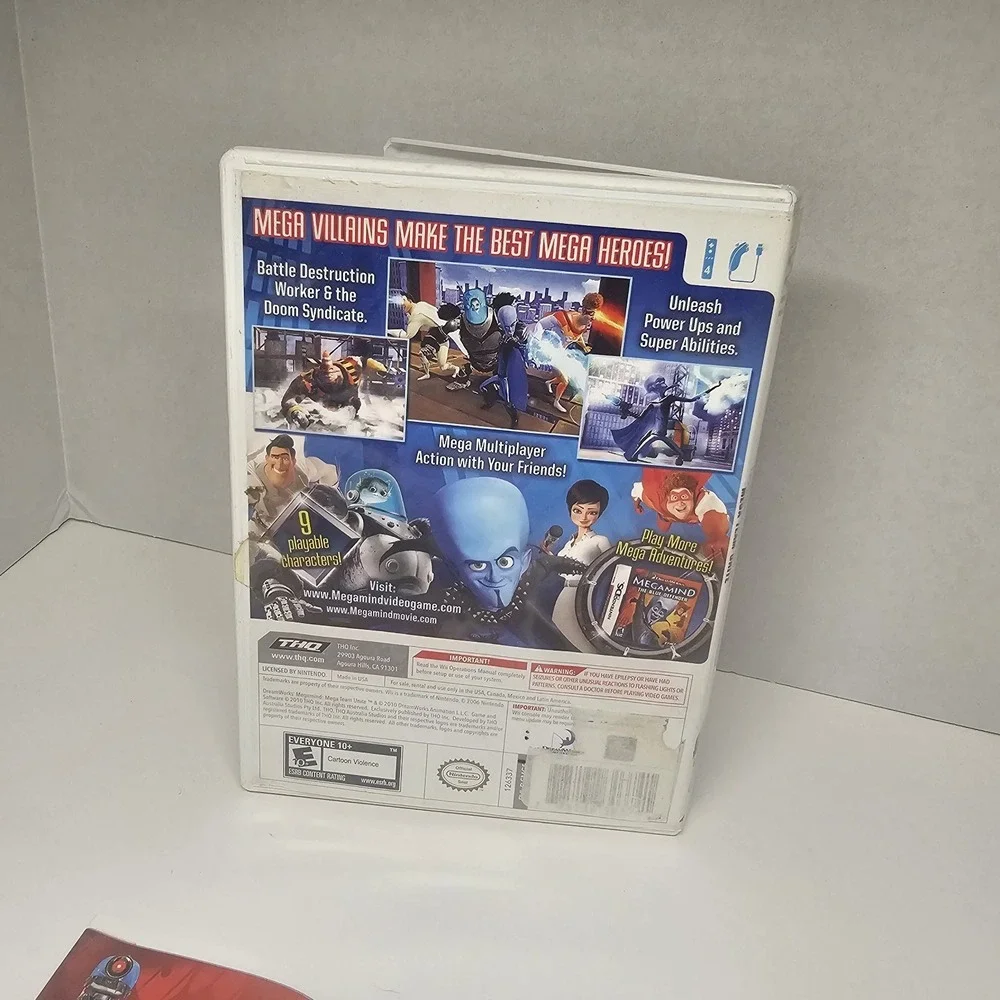 Megamind Mega Team Unite Nintendo Wii‎ CIB